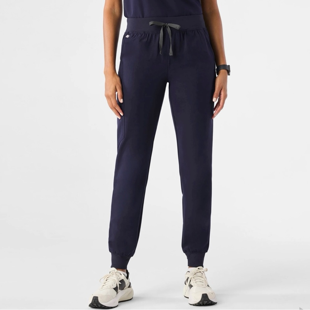 Figs Women's Zamora ⚡️Black and Navy Scrub Joggers Pants size XS Petite